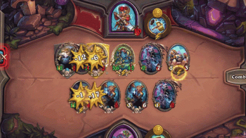 A Screenshot Of A Video Game With A Comb Button In The Upper Right Corner GIF