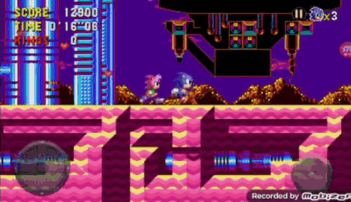 A Screenshot Of A Video Game With A Score Of 12900 On The Screen GIF