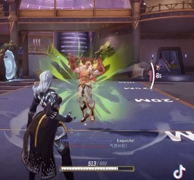 A Screenshot Of A Video Game With A Score Of 513 650 GIF