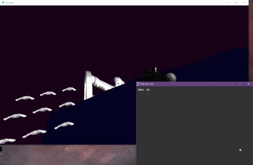 A Screenshot Of A Video Game With A Statue Of Mario In The Background GIF