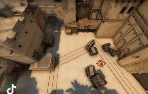 A Screenshot Of A Video Game With A Tiktok Logo GIF
