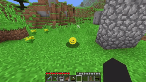 A Screenshot Of A Video Game With A Yellow Smiley Face GIF