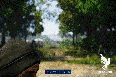 A Screenshot Of A Video Game With Mikeomat Written On The Bottom Right GIF