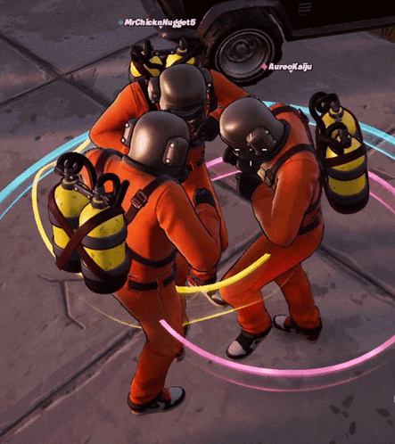 A Screenshot Of A Video Game With The Name Aurookaiju On The Bottom Right GIF
