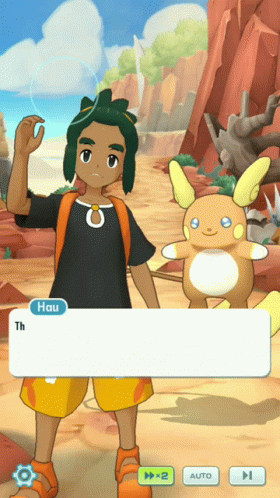 Video Game Screen With Hau Name GIF