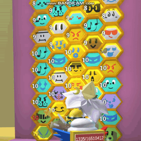 A Screenshot Of A Video Game With The Number 133516510412 GIF