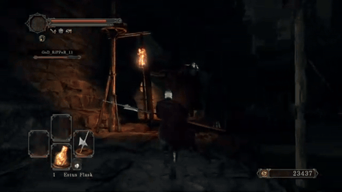 A Screenshot Of A Video Game With The Number 23437 On The Bottom Left GIF