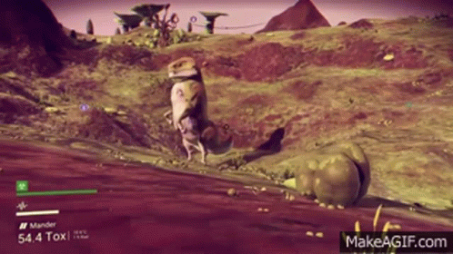 A Screenshot Of A Video Game With The Number 54.4 On The Screen GIF