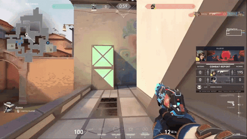 A Screenshot Of A Video Game With The Time Of 0:59 Showing GIF