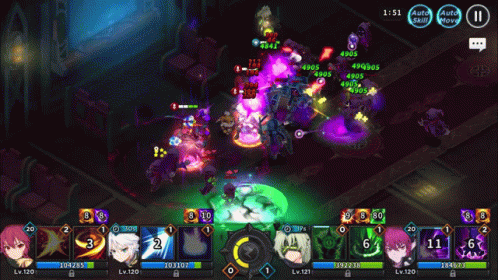 A Screenshot Of A Video Game With The Time Of 1:51 Showing GIF