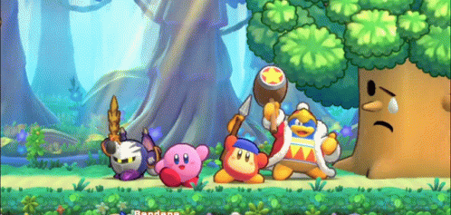 A Screenshot Of A Video Game With The Word Bandana On The Bottom Right GIF