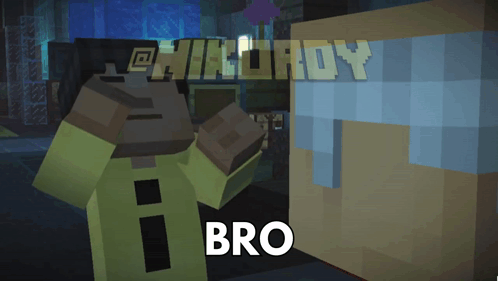 A Screenshot Of A Video Game With The Word Bro On The Bottom GIF