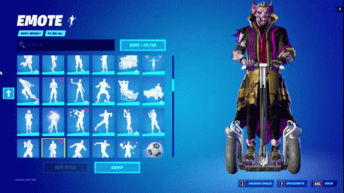 A Screenshot Of A Video Game With The Word Emote On The Top Left GIF