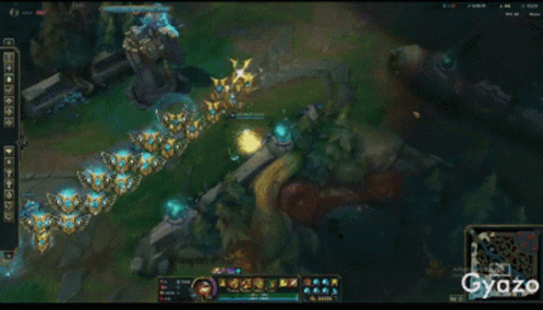 A Screenshot Of A Video Game With The Word Gyazo On The Bottom GIF