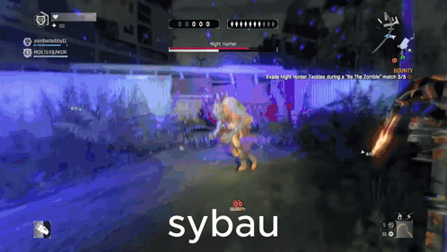 A Screenshot Of A Video Game With The Word Sybau On The Bottom Right GIF
