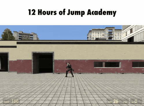 Video Game Screen 12 Hours Of Jump Academy GIF