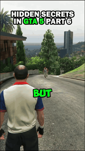 A Screenshot Of A Video Game With The Words Hidden Secrets In Gta 5 Part 6 GIF