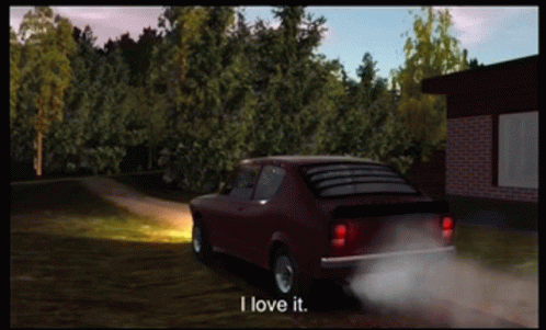 A Screenshot Of A Video Game With The Words " I Love It " GIF