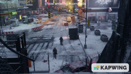 A Screenshot Of A Video Game With The Words Now Entering #Cornfields At The Top GIF