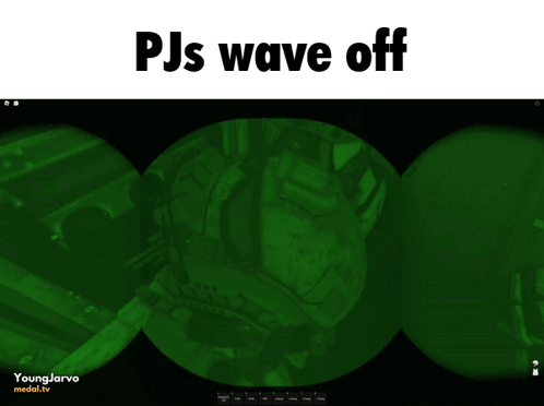 A Screenshot Of A Video Game With The Words Pjs Wave Off At The Top GIF