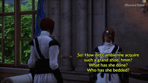 Video Game Screenshot With Grand Shoe Question GIF