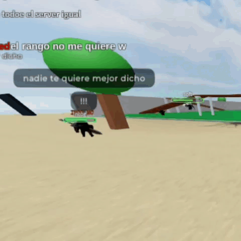 A Screenshot Of A Video Game With The Words " Todoe El Server Igual " GIF