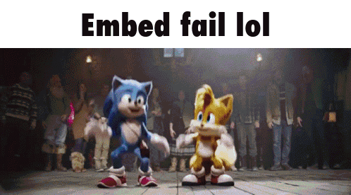 A Screenshot Of Sonic The Hedgehog And Tails Dancing GIF