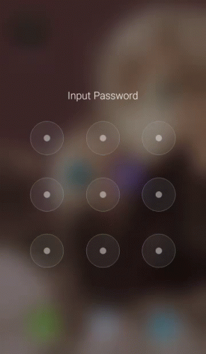 A Screenshot Of The Hidden Apps Screen On A Cell Phone GIF