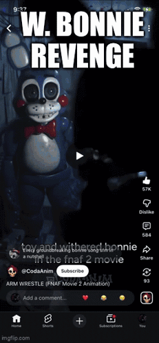 a screenshot of w. bonnie revenge on a phone screen