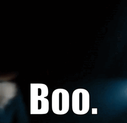 A Shadow The Hedgehog Toy With The Words Boo Written On It GIF