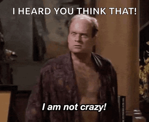 A Shirtless Man Says I Heard You Think That GIF