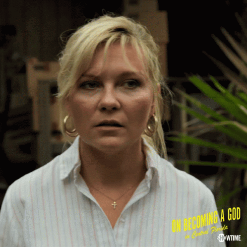 A Showtime Ad For On Becoming A God In Tropical Florida GIF