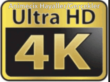 A Sign That Says Animecix Hayaller / Gerçekler Ultra Hd 4K On It GIF
