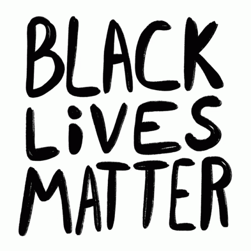 A Sign That Says Black Lives Matter On It GIF