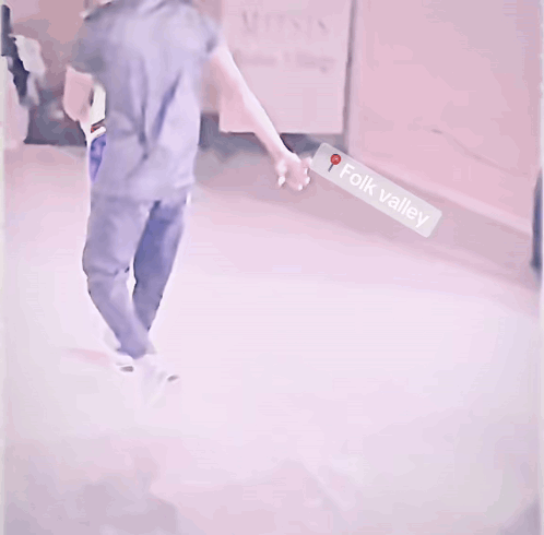 A Sign That Says Folk Valley On It GIF