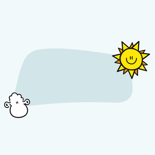 A Sign That Says Hab Einen Tollen Tag With A Smiling Sun Behind It GIF