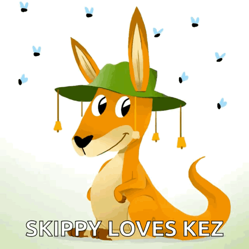 A Sign That Says Happy Australia Day On It GIF