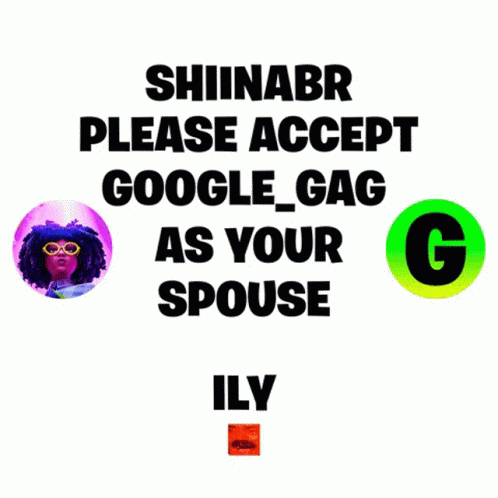 Sign Saying Please Accept Google Gag As Spouse GIF