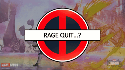 A Sign That Says " Rage Quit " In A Red Circle GIF