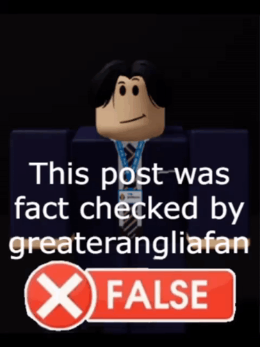A Sign That Says This Post Was Fact Checked By Greaterangliafan GIF