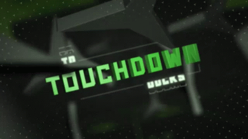 a sign that says touchdown ducks ducks on it