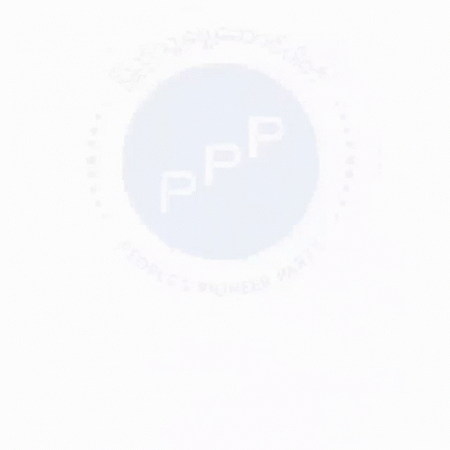 A Sign That Says We Vote For Ppp With A Hand Pointing GIF
