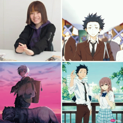A Silent Voice Photo Collage GIF
