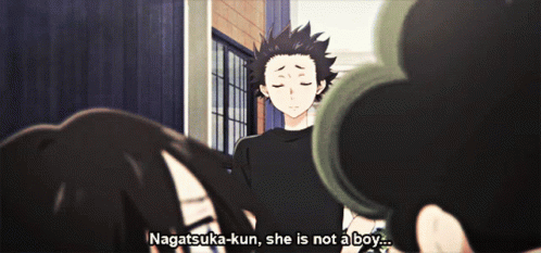 A Silent Voice She Is Not A Boy GIF