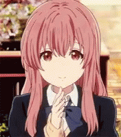 A Silent Voice Shouko Nishimiya Cute Sign Language GIF