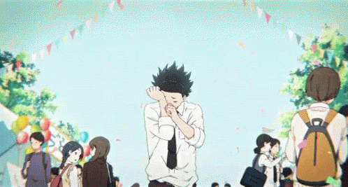 A Silent Voice Shoya Ishida Crying So Much GIF