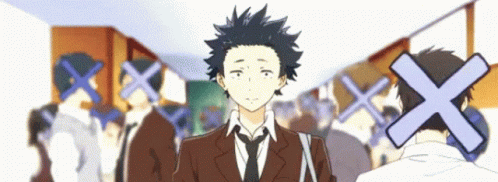A Silent Voice X Turning Off Sound GIF