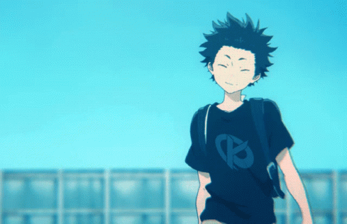 A Silent Voice Young Shoya Ishida Walking GIF