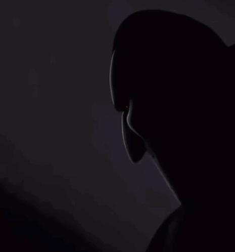 A Silhouette Of A Person With The Words The Legend Is Wrong GIF