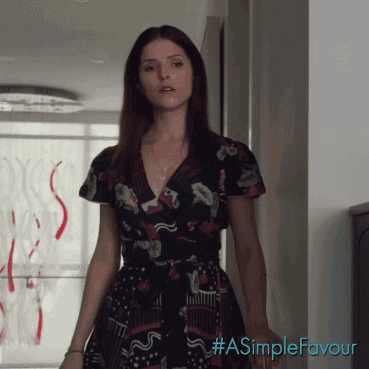 A Simple Favour Anna Kendrick Gif GIF